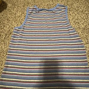 Prospirit Blue Striped Top
